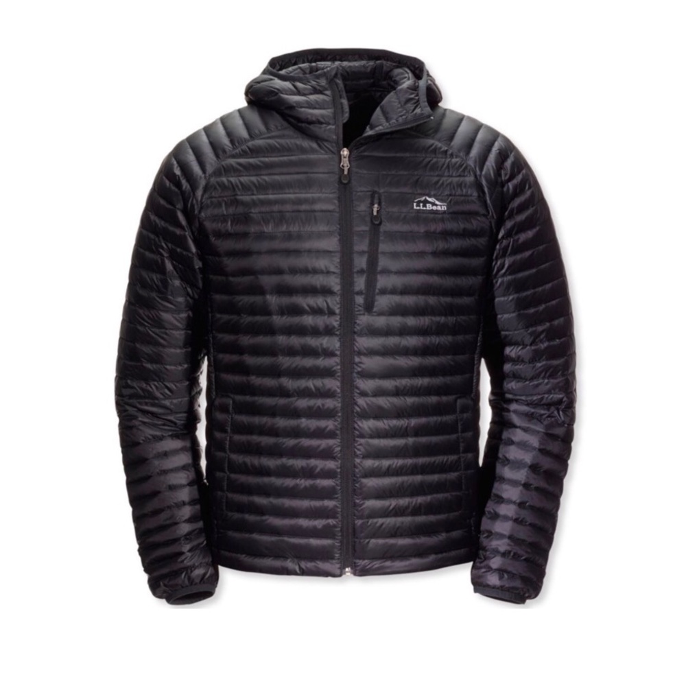 WOMENS LL BEAN ULTRALIGHT 850 DOWN SWEATER HOODED